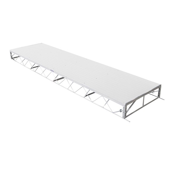 4'X16' Extension Aluminum-White