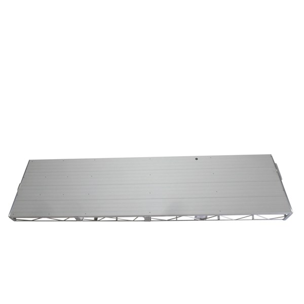 4'X16' Wheel End Only Aluminum-White