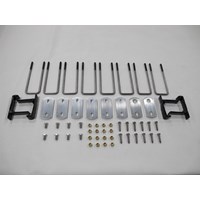 4600 ALUMINUM FULL LENGTH GUIDE STEP HARDWARE 4600 ALUMINUM FULL LENGTH GUIDE STEP HARDWARE
