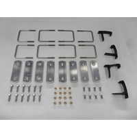 STANDARD ALUMINUM FULL LENGTH GUIDE STEP HARDWARE STANDARD ALUMINUM FULL LENGTH GUIDE STEP HARDWARE