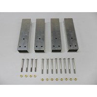 MEDIUM ALUMINUM WITH RUBBER V-BUNK HARDWARE BAG MEDIUM ALUMINUM WITH RUBBER V-BUNK HARDWARE BAG